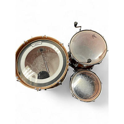 Used Gretsch Drums 3 Piece Catalina Maple Walnut Drum Kit