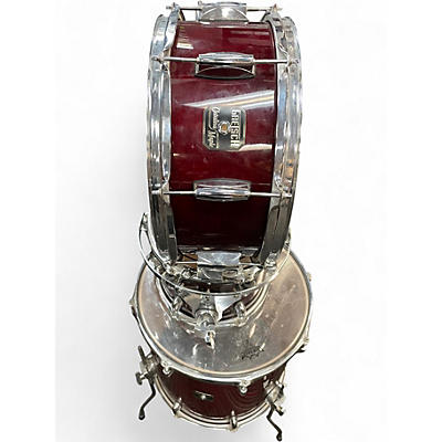 Used Gretsch Drums 3 Piece Catalina Maple Wine Red Drum Kit