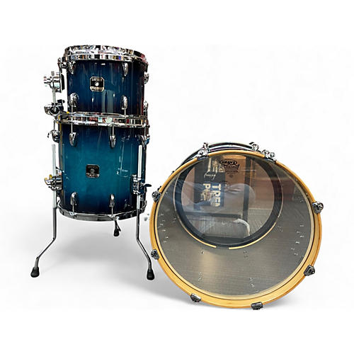 Gretsch Drums Used Gretsch Drums 3 Piece RENOWN MAPLE TRANS BLUE BURST Drum Kit TRANS BLUE BURST