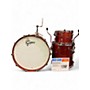 Used Gretsch Drums Used Gretsch Drums 3 Piece Renown RED SPARKLE Drum Kit RED SPARKLE