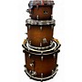 Used Gretsch Drums 3 Piece Renown Satin Tobacco Drum Kit Satin Tobacco