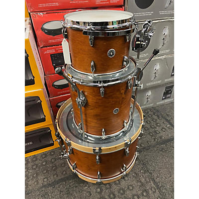 Gretsch Drums Used Gretsch Drums 3 piece Brooklyn Series Satin Mahogany Drum Kit