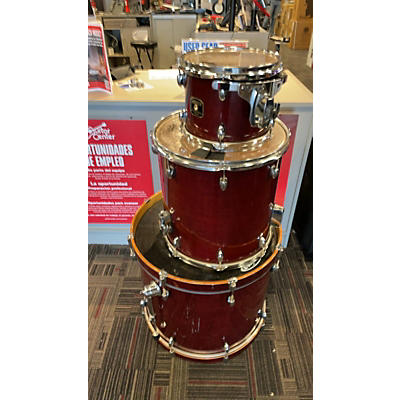 Used Gretsch Drums 3 piece Catalina Maple Red Drum Kit