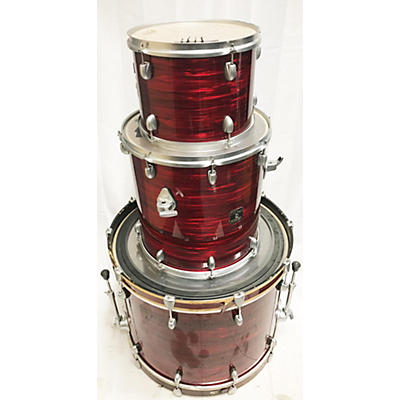 Gretsch Drums Used Gretsch Drums 3 piece Catalina Red Drum Kit