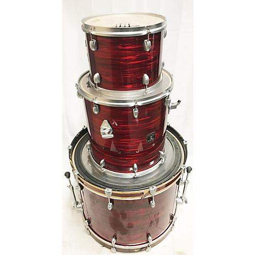 Gretsch Drums Used Gretsch Drums 3 piece Catalina Red Drum Kit Red