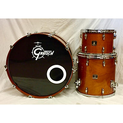 Used Gretsch Drums 3 piece Renown PURE WOOD NATURAL MAHOGANY Drum Kit