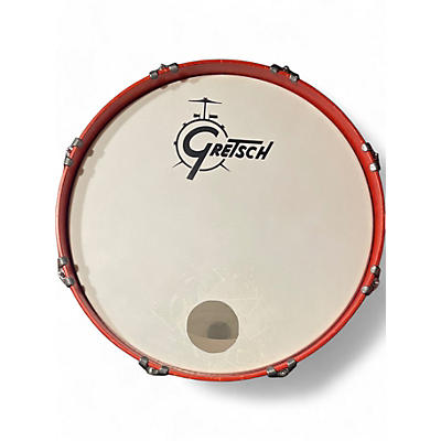 Used Gretsch Drums 4 Piece Broadkaster Fusion Burnt Orange Drum Kit