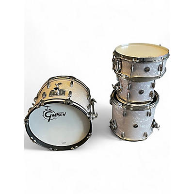 Used Gretsch Drums 4 Piece Brooklyn Mirco marine pearl Drum Kit