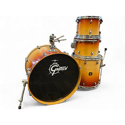 Used Gretsch Drums 4 Piece Catalina Birch Honey Burst Drum Kit