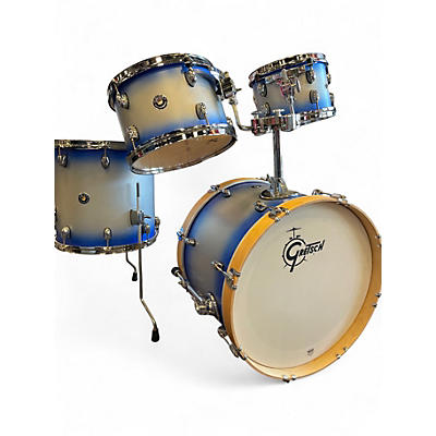 Used Gretsch Drums 4 Piece Catalina Blue Drum Kit