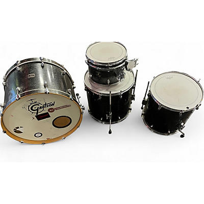 Used Gretsch Drums 4 Piece Catalina Club Rock Black Drum Kit