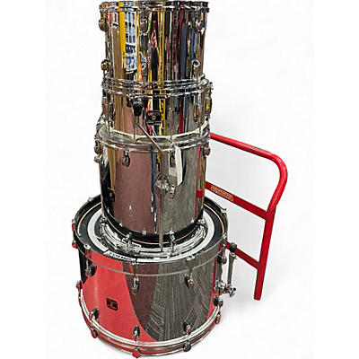 Used Gretsch Drums 4 Piece Catalina Club Rock CROME Drum Kit
