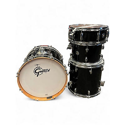 Used Gretsch Drums 4 Piece Catalina Club Series Black Drum Kit