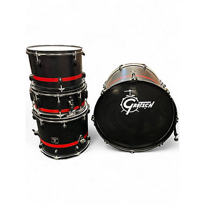 Used Gretsch Drums 4 Piece Catalina Club Series Black Drum Kit