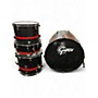 Used Gretsch Drums 4 Piece Catalina Club Series Black Drum Kit Black