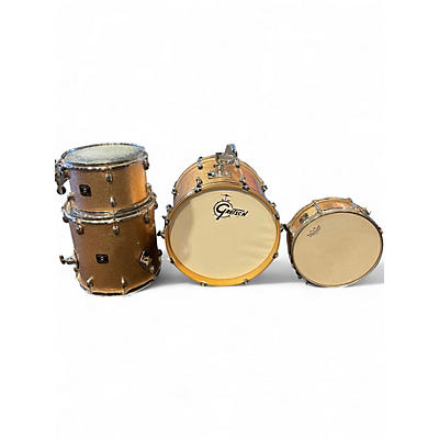 Used Gretsch Drums 4 Piece Catalina Club Series COPPER SPARKLE Drum Kit