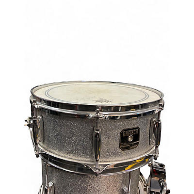 Used Gretsch Drums 4 Piece Catalina Club Series Silver Sparkle Drum Kit