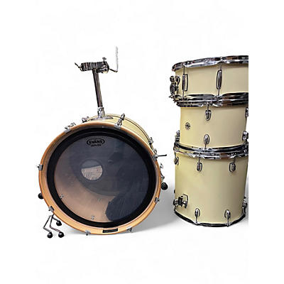Used Gretsch Drums 4 Piece Catalina Club Series white chocolate Drum Kit