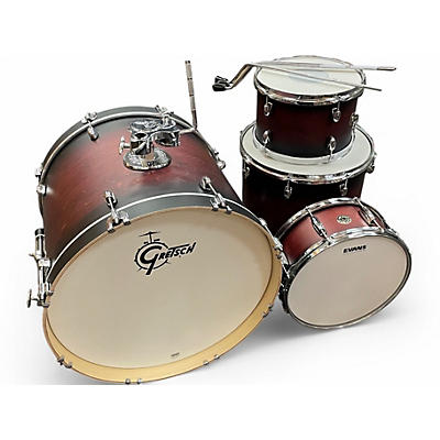 Used Gretsch Drums 4 Piece Catalina Maple Deep Cherry Burst Drum Kit