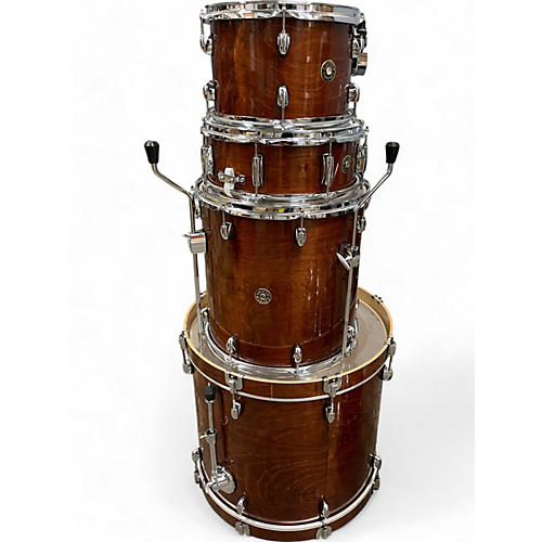 Gretsch Drums Used Gretsch Drums 4 Piece Catalina Maple Walnut Glaze Drum Kit Walnut Glaze