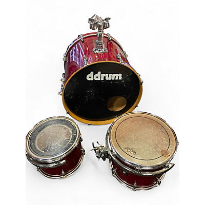 Used Gretsch Drums 4 Piece Catalina Red Drum Kit