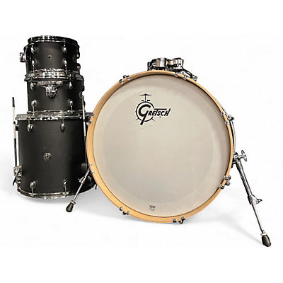 Used Gretsch Drums 4 Piece Catalina Special Edition Satin Black Drum Kit