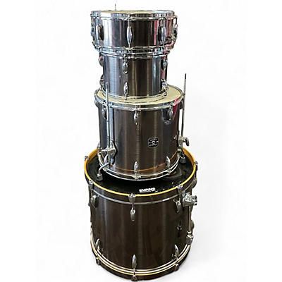 Used Gretsch Drums 4 Piece Energy Black Chrome Drum Kit