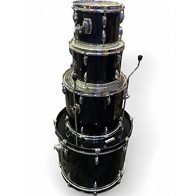 Used Gretsch Drums 4 Piece Energy Black Drum Kit