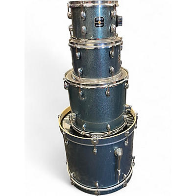 Used Gretsch Drums 4 Piece Energy Blue Drum Kit