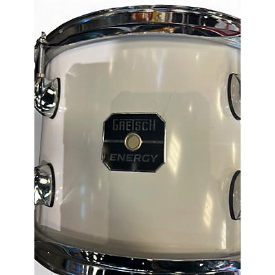 Used Gretsch Drums 4 Piece Energy Classic White Drum Kit