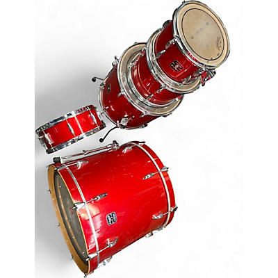 Used Gretsch Drums 4 Piece Energy Red Drum Kit