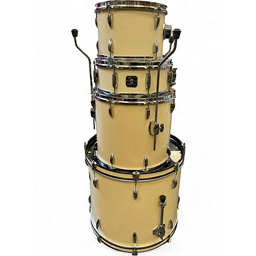Used Gretsch Drums 4 Piece Energy White Drum Kit White
