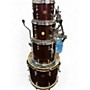 Used Gretsch Drums 4 Piece New Classic Maple Red Sparkle Drum Kit Red Sparkle