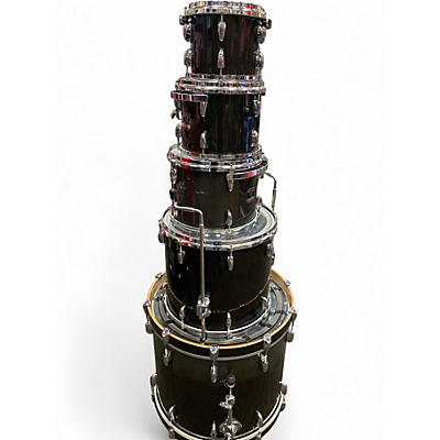 Used Gretsch Drums 4 Piece Renown Black Drum Kit
