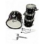 Used Gretsch Drums 4 Piece Renown Black Drum Kit Black