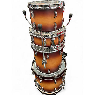 Used Gretsch Drums 4 Piece Renown Brown Sunburst Drum Kit