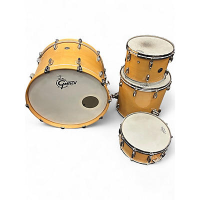 Used Gretsch Drums 4 Piece Renown Natural Drum Kit