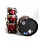 Used Gretsch Drums 4 Piece Renown RED SPARKLE Drum Kit RED SPARKLE