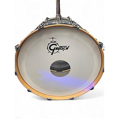 Used Gretsch Drums 4 Piece Renown Satin Antique Blue Drum Kit