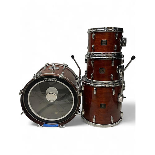 Used Gretsch Drums 4 Piece usa custom stained Drum Kit stained
