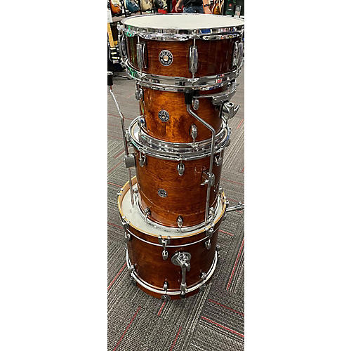 Gretsch Drums Used Gretsch Drums 4 piece Catalina Club Jazz Series Walnut Glaze Drum Kit walnut glaze