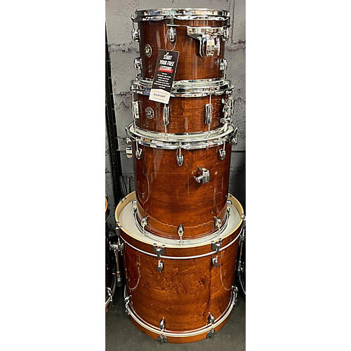 Gretsch Drums Used Gretsch Drums 4 piece Catalina Maple Walnut Glaze Drum Kit Walnut Glaze