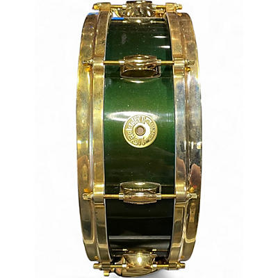 Used Gretsch Drums 4.5X14 125th Anniversary Snare CADILLAC GREEN Drum