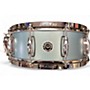 Used Gretsch Drums 4.5X14 Brooklyn Series Snare Satin Ice Blue Metallic Drum Satin Ice Blue Metallic 5