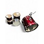 Used Gretsch Drums 5 Piece BLACKHAWK Red Drum Kit Red
