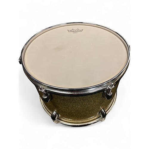 Used Gretsch Drums 5 Piece Catalina Club Rock GOLDEN SPARKLE Drum Kit GOLDEN SPARKLE