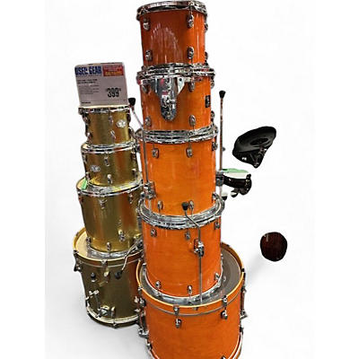 Used Gretsch Drums 5 Piece Catalina Maple Amber Drum Kit