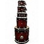 Used Gretsch Drums 5 Piece Catalina Maple Dark Cherry Burst Drum Kit Dark Cherry Burst