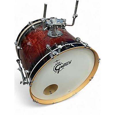 Used Gretsch Drums 5 Piece Catalina Maple Satin Deep Cherry Burst Drum Kit