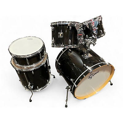 Used Gretsch Drums 5 Piece Catalina Maple Trans Charcoal Drum Kit